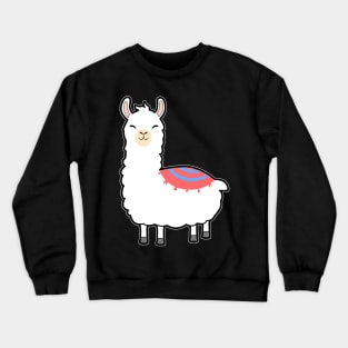 Cute Baby Alpaca Crewneck Sweatshirt